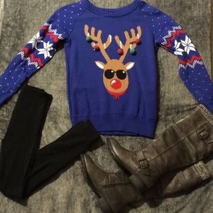 Reindeer Christmas sweater